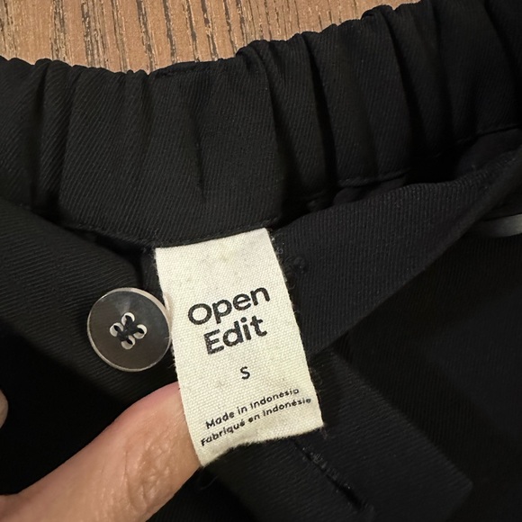 Open Edit High Waist Wide Leg Trousers - Picture 2 of 3